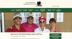 Desktop Screenshot of juniorgolftampa.com